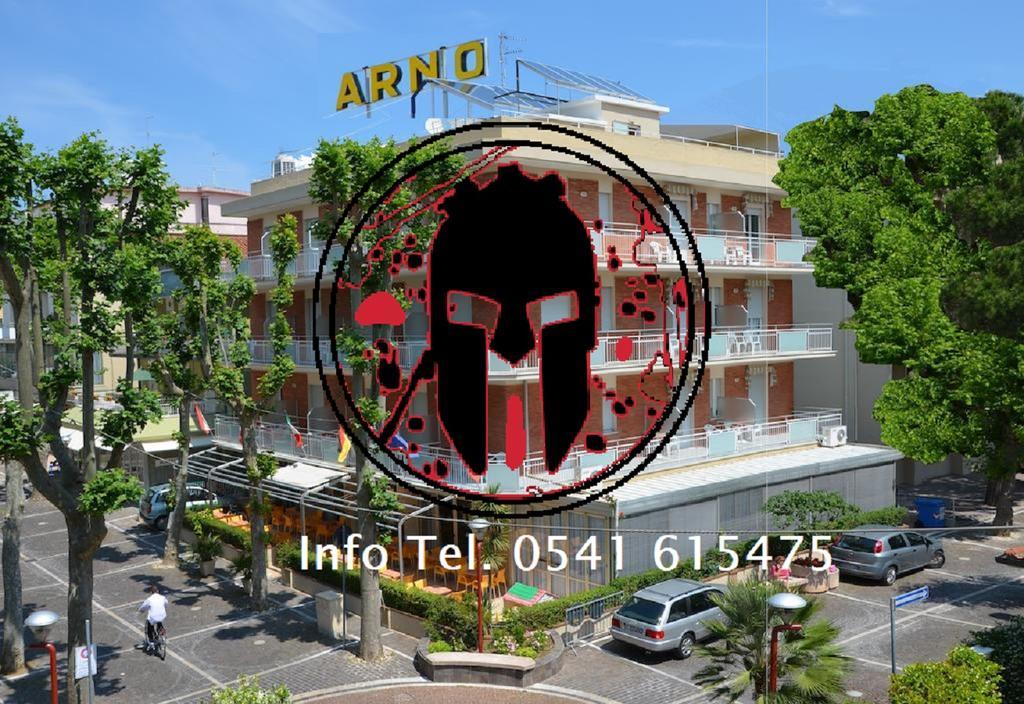 Hotel Arno Misano Adriatico Exteriör bild